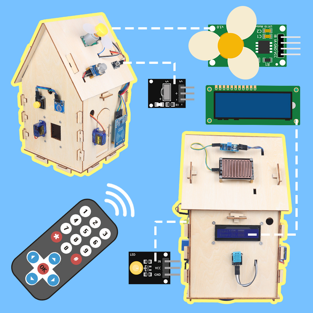 Nhà thông minh - Smart Home - lập trình Arduino