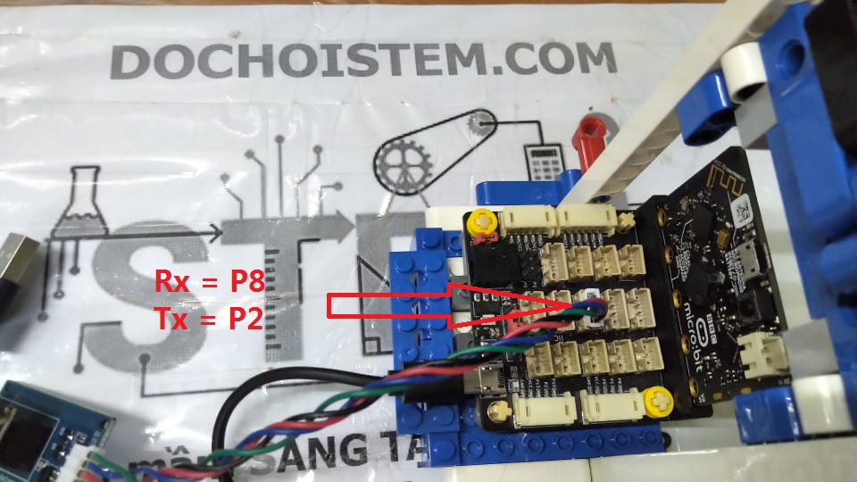 Kết nối module kết nối wifi với Mạch mở rộng Microbit PH2.0 Kết nối module kết nối wifi với Mạch mở rộng Microbit PH2.0