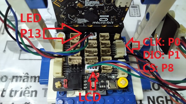 Đồng hồ RGB - Kết nối với mạch mở rộng Microbit PH2.0 Đồng hồ RGB - Kết nối với mạch mở rộng Microbit PH2.0