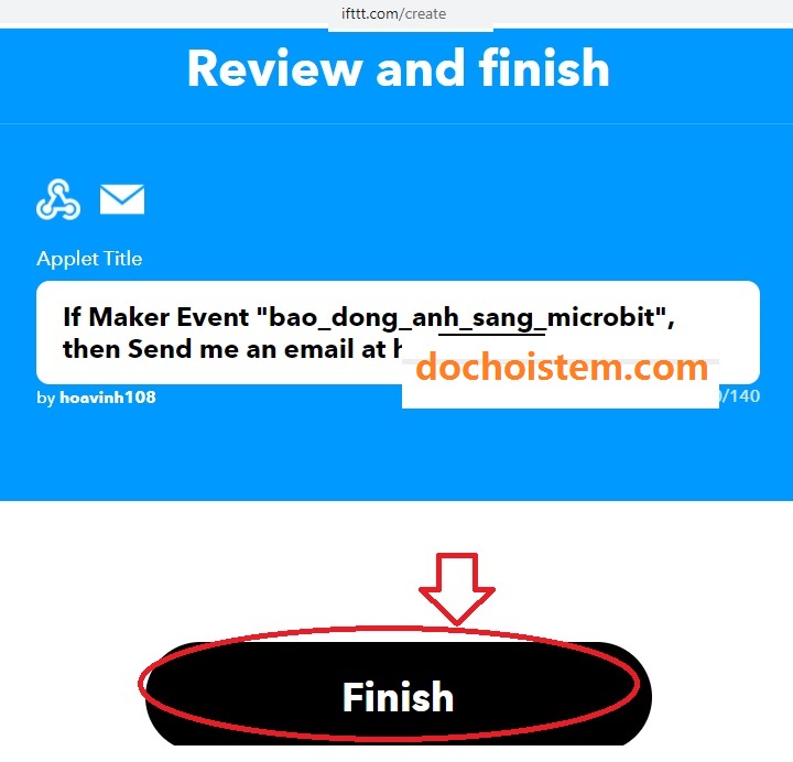 HƯỚNG DẪN CẤU HÌNH IFTTT HƯỚNG DẪN CẤU HÌNH IFTTT