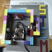 Mô hình 24 - Phát hiện rò rỉ khí gas - Bộ Kit Microbit PH2.0