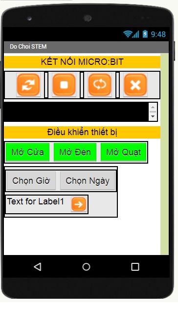 Chương trình điều khiển Nhà thông minh trên App Inventor Chương trình điều khiển Nhà thông minh trên App Inventor