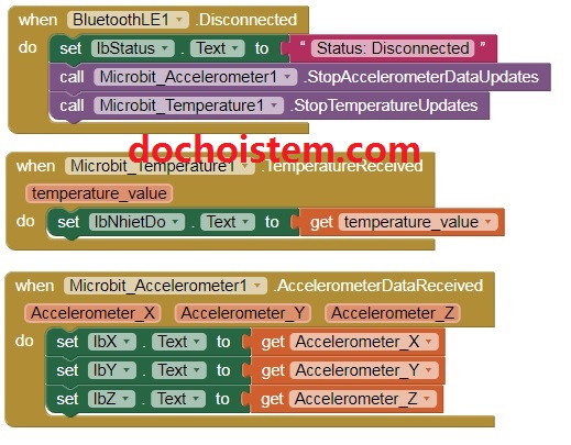 Lập trình các nút trên App Inventor Lập trình các nút trên App Inventor