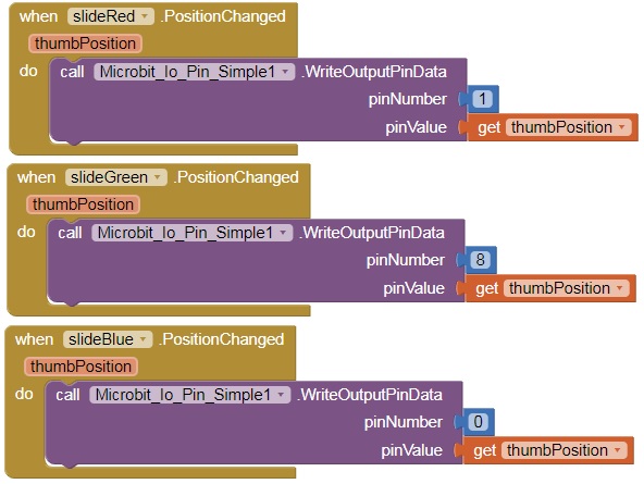Cấu hình thanh trượt trong App Inventor Cấu hình thanh trượt trong App Inventor