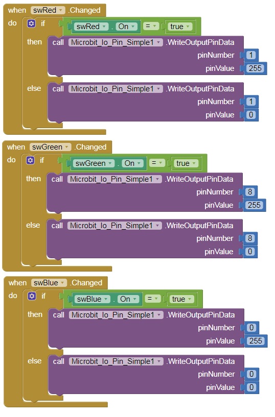 Cấu hình nút Switch trong App Inventor Cấu hình nút Switch trong App Inventor