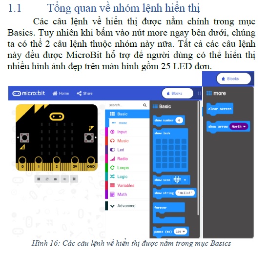 lập trình micro:bit cơ bản lap trinh microbit co ban