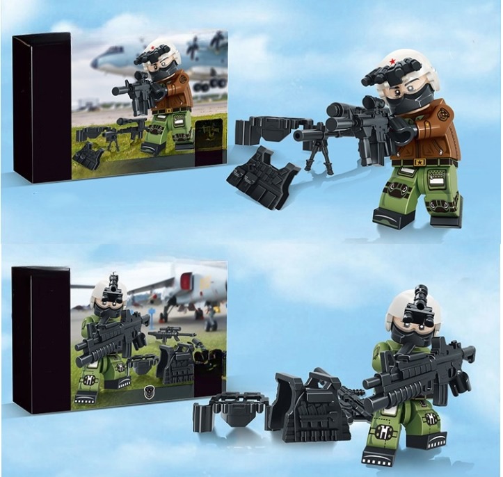 Lego đội Phi Ưng - Lego Minifigures - Nhân vật Lego Army