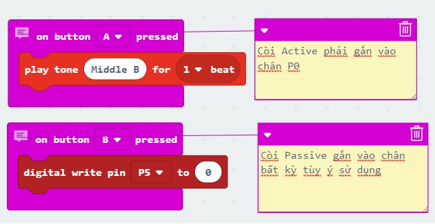buzzer lập trình microbit buzzer lập trình microbit