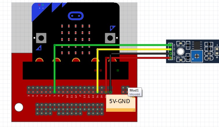 cảm biến hồng ngoại lập trình microbit cảm biến hồng ngoại lập trình microbit