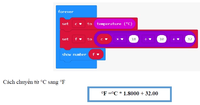 cảm biến nhiệt độ bbc microbit cam bien nhiet do bbc microbit