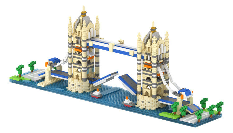 Cầu Tháp Luân Đôn - London Tower Bridge ( Lego Architecture )