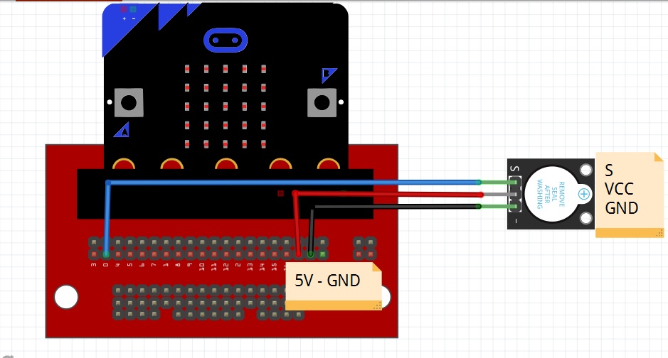 còi active lập trình microbit còi active lập trình microbit