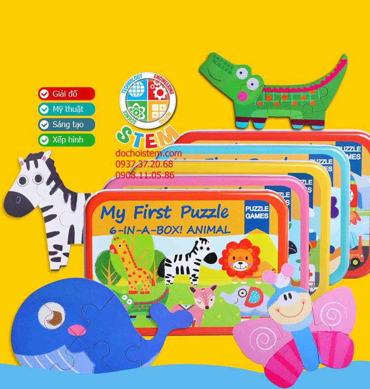 xếp hình 6-in-1