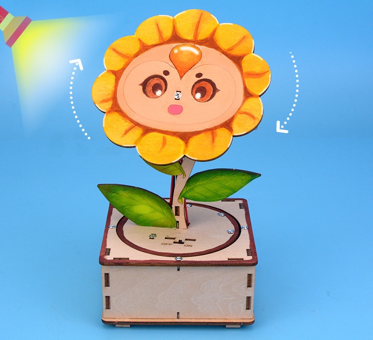 Hoa hướng dương - đồ chơi STEM - đồ chơi khoa học - đồ chơi DIY