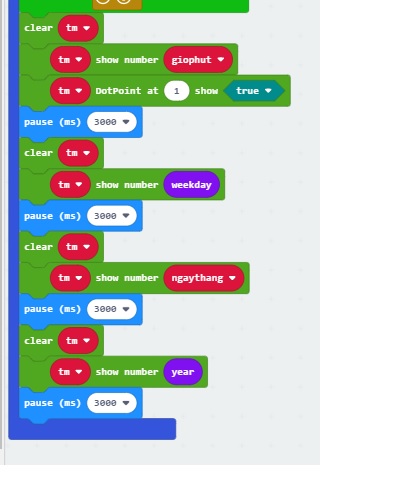 lập trình microbit DS3231 lập trình microbit DS3231