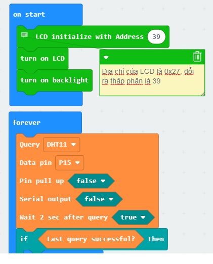 lập trình microbit màn hình lcd 1602 lập trình microbit màn hình lcd 1602
