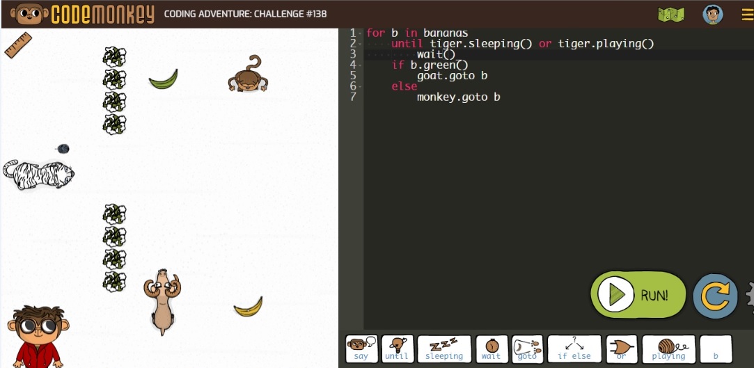 Khóa học lập trình Code Monkey phát triển tư duy cho trẻ từ 8+ tuổi