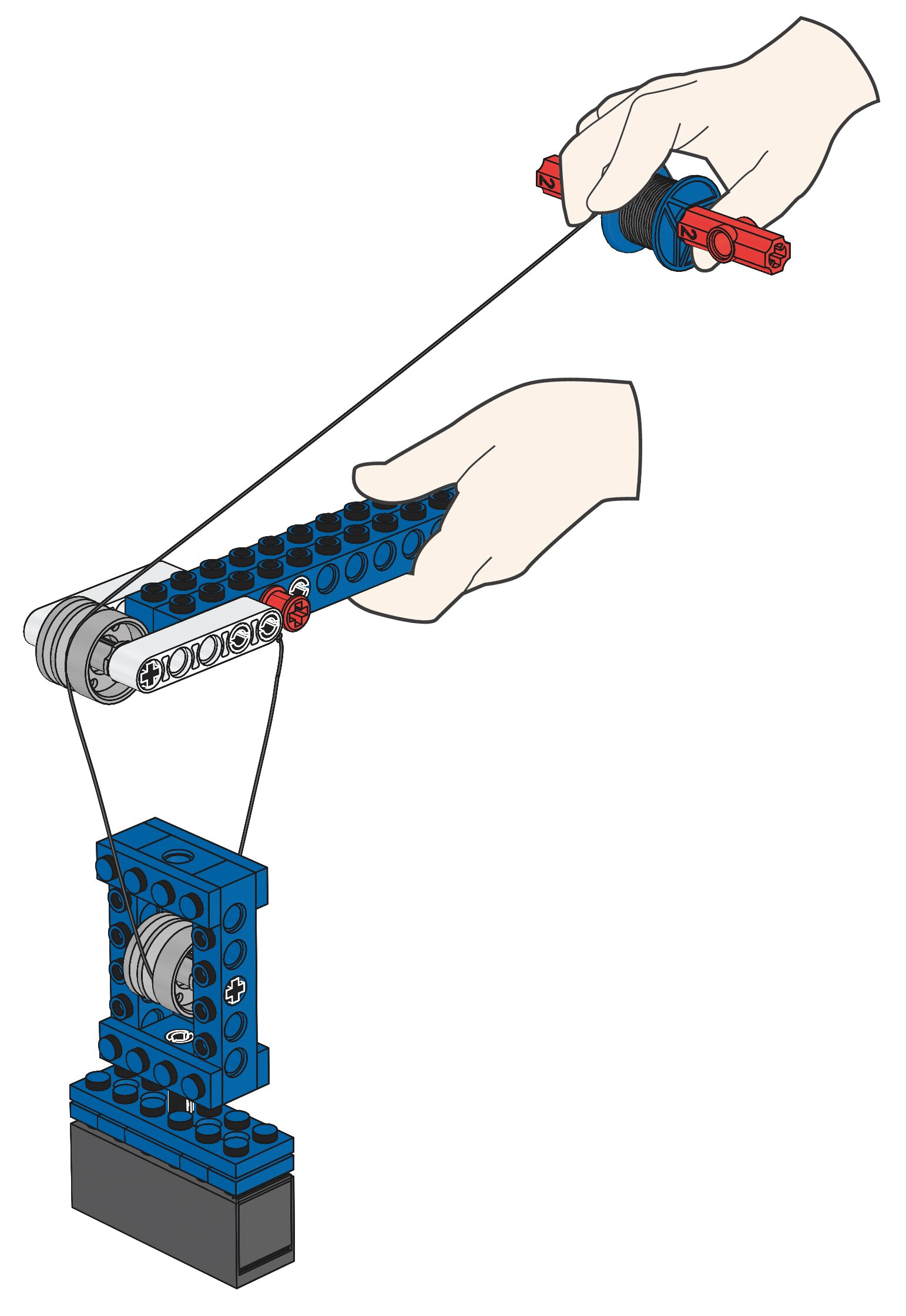 ròng rọc lego education 9686 kỹ sư cơ khí ròng rọc lego education 9686 kỹ sư cơ khí