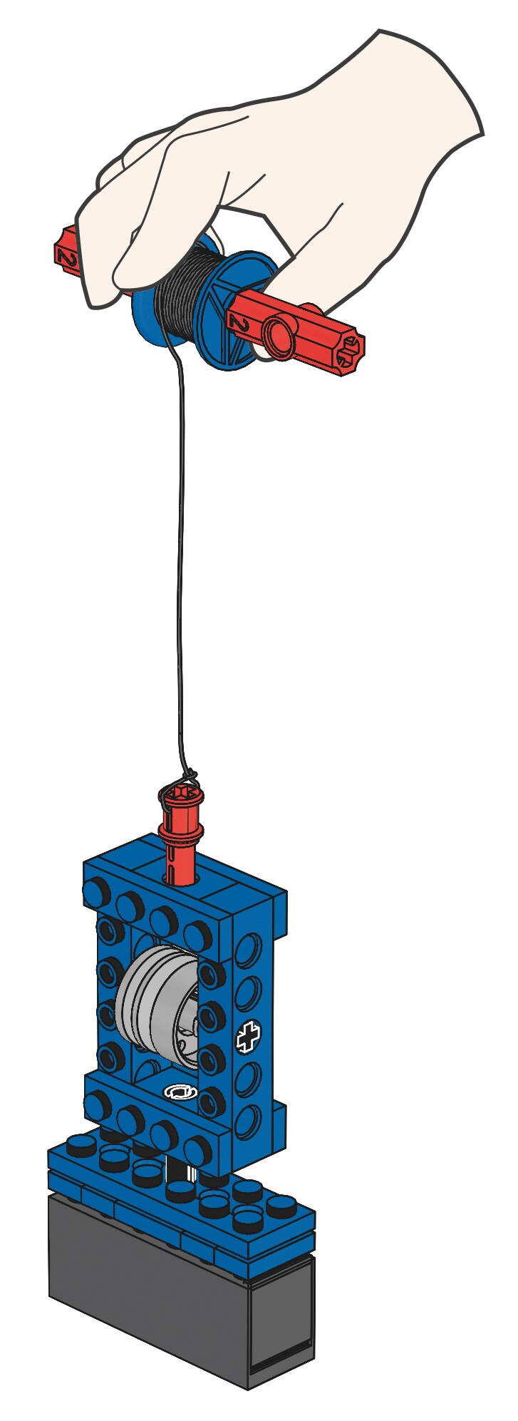 ròng rọc lego education 9686 kỹ sư cơ khí ròng rọc lego education 9686 kỹ sư cơ khí