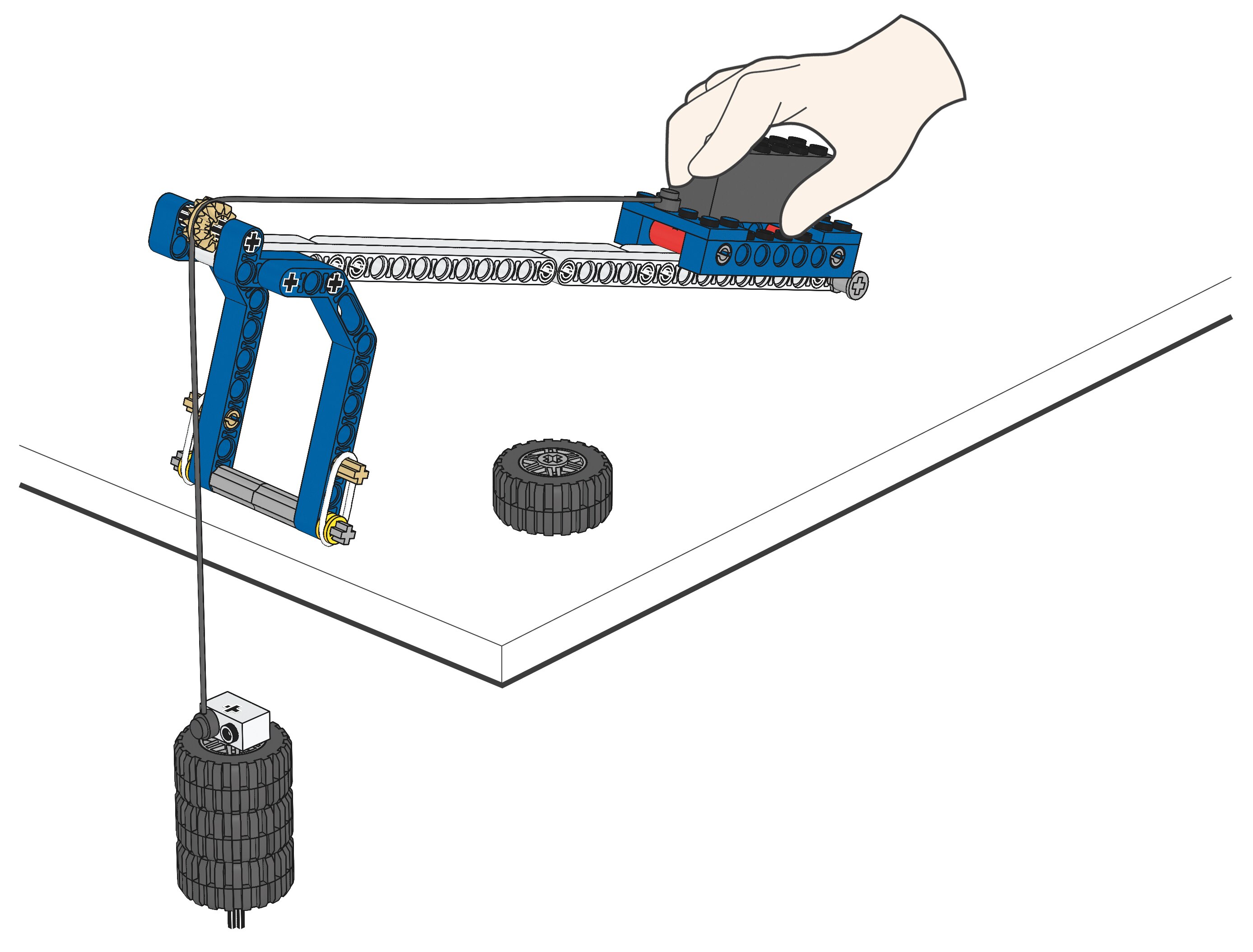 Mặt phẳng nghiêng - Lego Education 9686 Kỹ sư cơ khí Mặt phẳng nghiêng - Lego Education 9686 Kỹ sư cơ khí