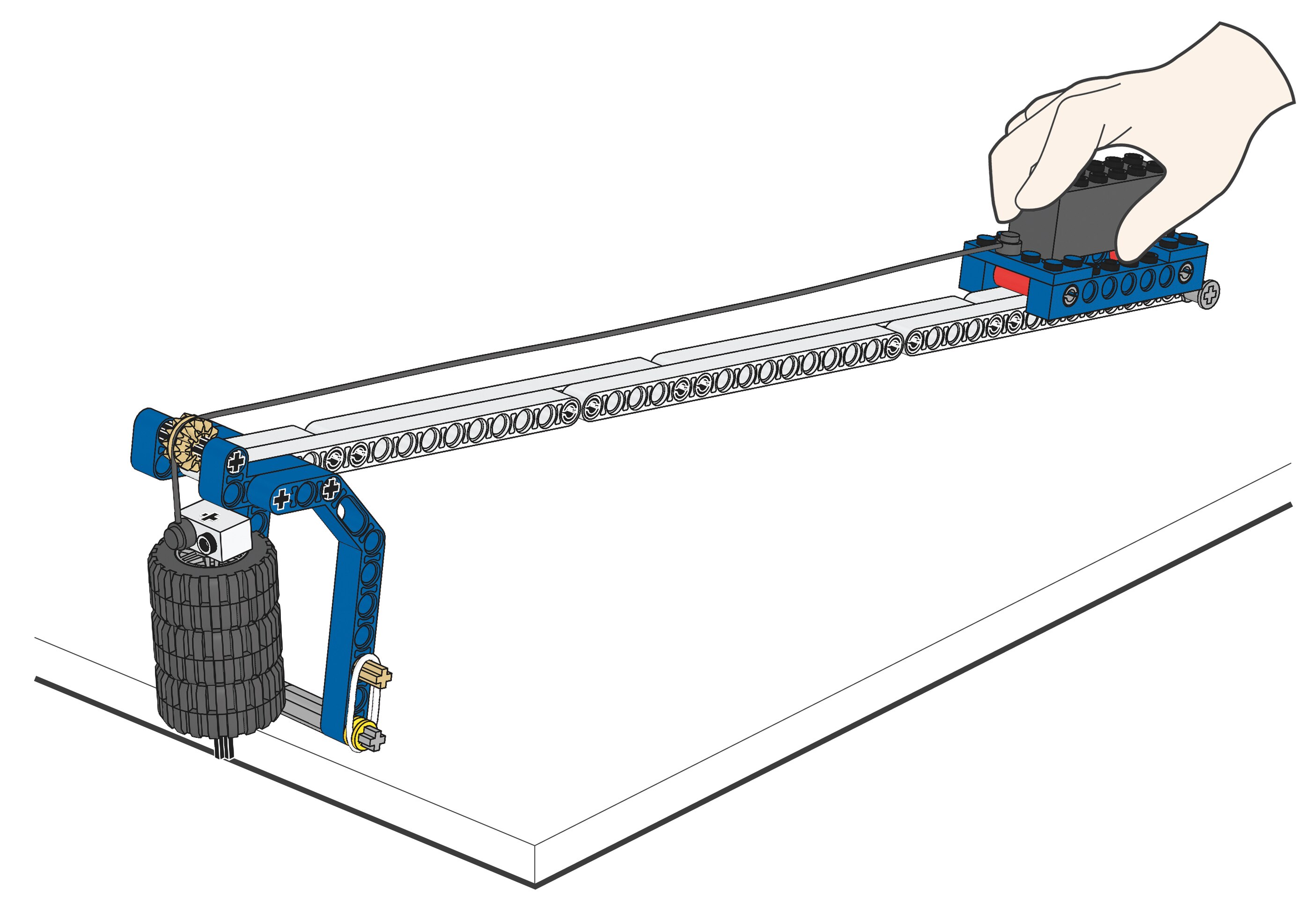 Mặt phẳng nghiêng - Lego Education 9686 Kỹ sư cơ khí Mặt phẳng nghiêng - Lego Education 9686 Kỹ sư cơ khí