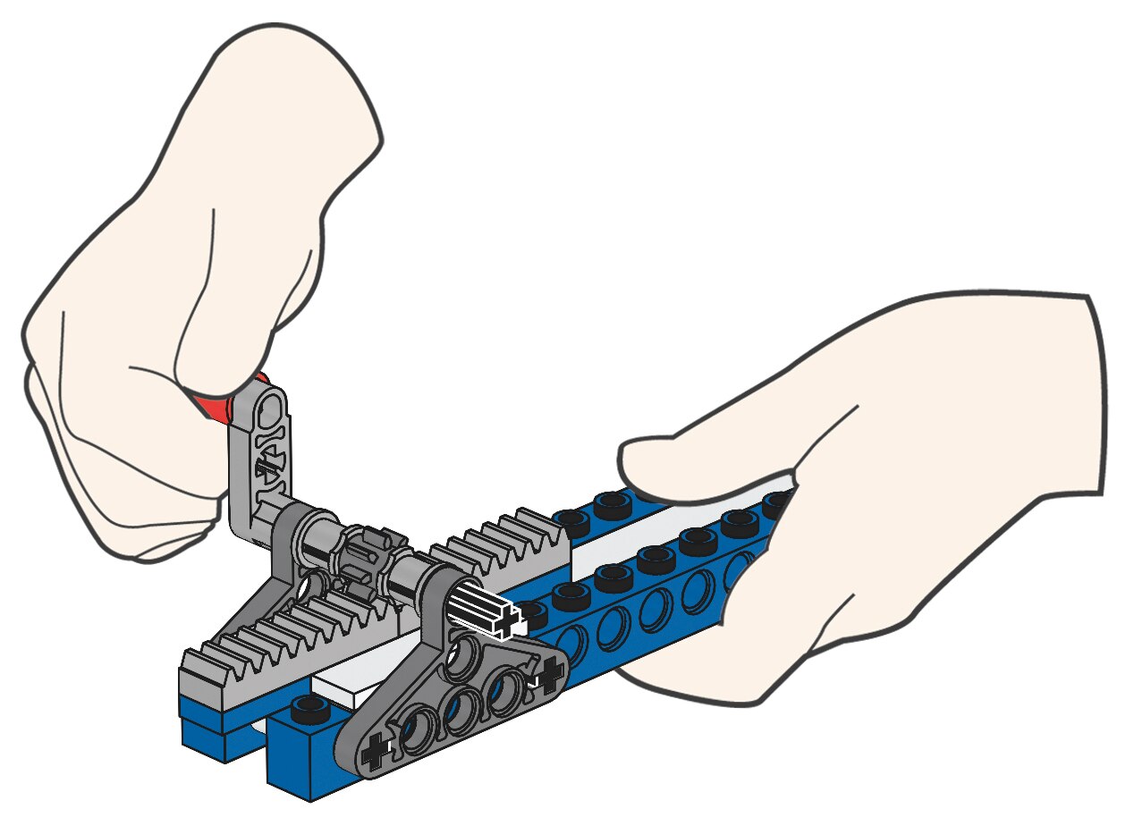 Bánh răng - Lego Education 9686 Kỹ sư cơ khí - Đồ Chơi Lego