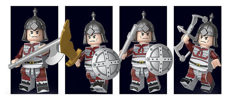 Lính Lego Tam Quốc - Nhân vật Lego - Tam Quốc Lego Minifigures