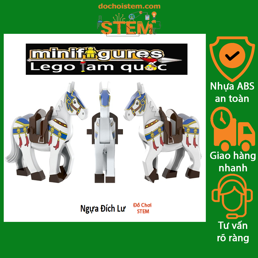 Ngựa Lego Tam Quốc - Nhân vật Lego - Tam Quốc Lego Minifigures