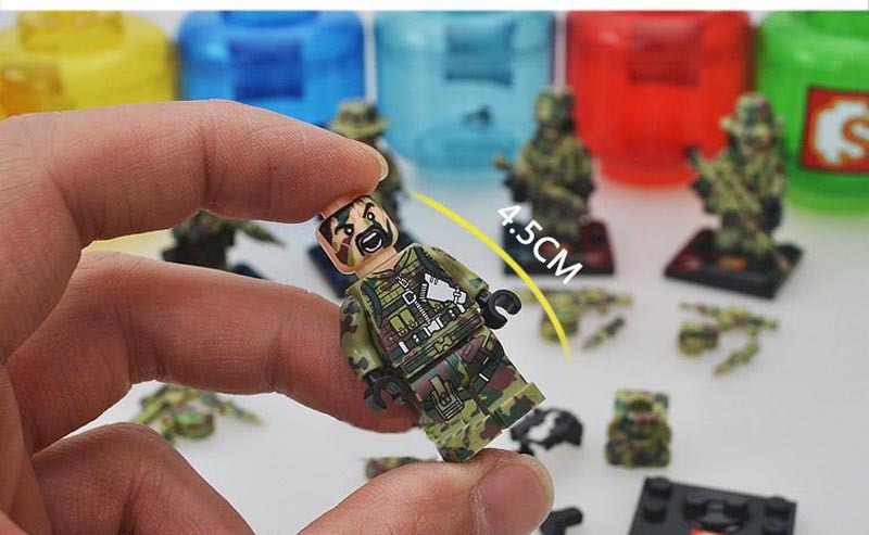 Lego lính đặc công - Lego Minifigures - Nhân vật Lego Army