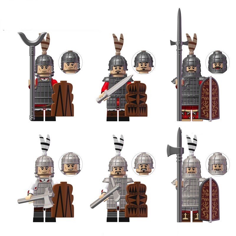 Lego lính nhà Hán - Lego Minifigures - Nhân vật Lego Cổ Trang