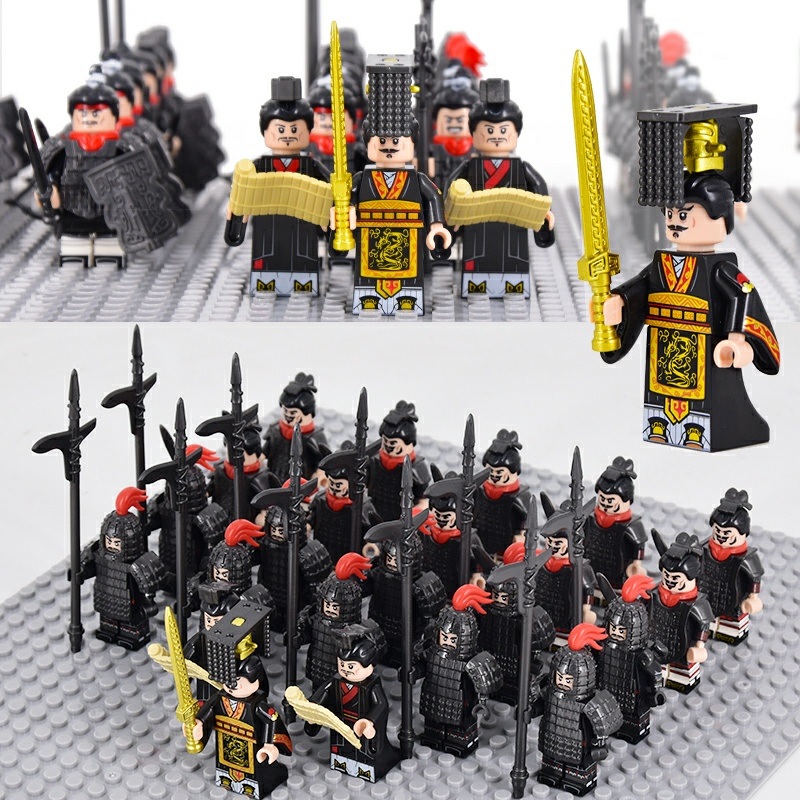 Lego lính nhà Tần - Lego Minifigures - Nhân vật Lego Cổ Trang