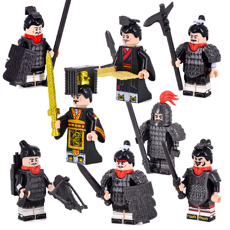 Lego lính nhà Tần - Lego Minifigures - Nhân vật Lego Cổ Trang