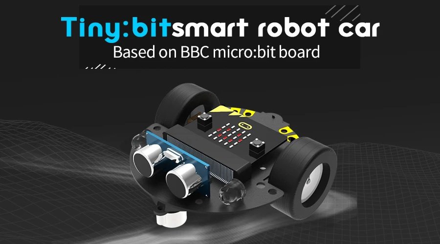 Tiny:bit - Xe robot Tiny Bit - Lập trình robot cho trẻ em
