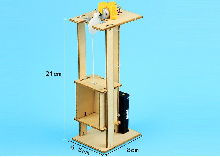 Mô hình thang máy ( STEM Trung Học )