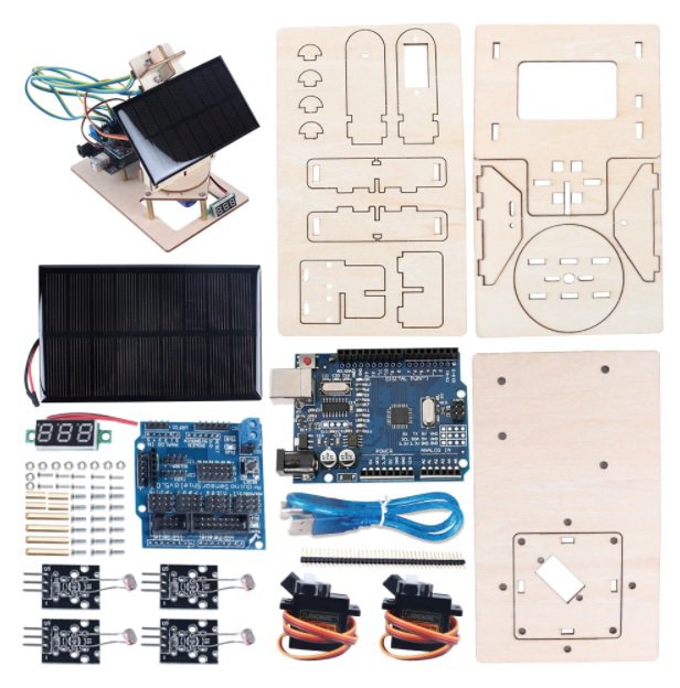 Solar Tracking - Hoa hướng dương - lập trình Arduino
