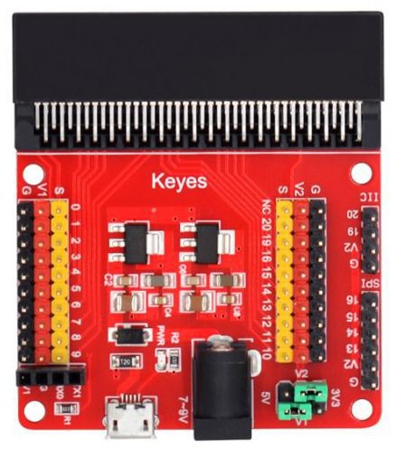 Board mạch mở rộng Micro:Bit - Micro:IO - bộ kit MicroBit - Micro Bit