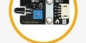 25 - Cảm biến lửa cho Microbit - Hướng dẫn Lập trình Microbit