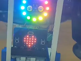 Mô hình 16 - Đèn loa nhạc - Bộ Kit Microbit PH2.0