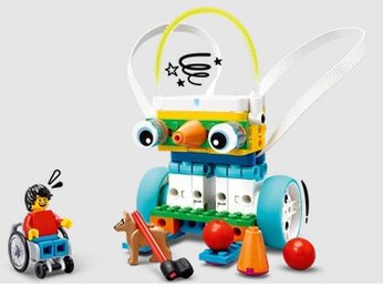 Bài 17: Hướng dẫn Lego Spike Essential 45345 : Chú robot trợ giúp