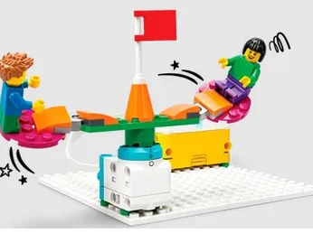 Bài 2: Hướng dẫn Lego Spike Essential 45345 : Vòng quay ngựa gỗ