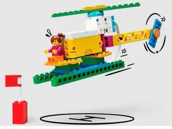 Bài 33: Hướng dẫn Lego Spike Essential 45345 : Trực thăng bay lượn