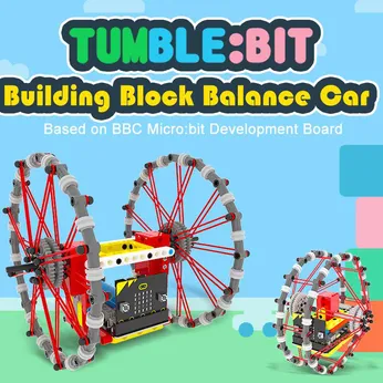 Tumble:bit - Xe robot cân bằng Tumble Bit - Microbit