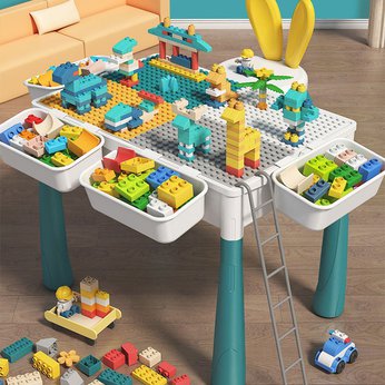Bàn Lego đa chức năng - Đồ chơi LEGO - Đồ Chơi Giáo Dục Sớm