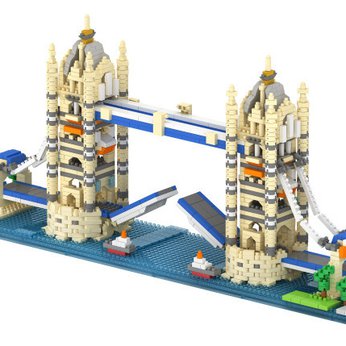 Cầu Tháp Luân Đôn - London Tower Bridge ( Lego Architecture )