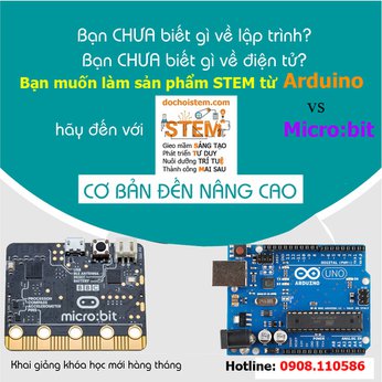 Khóa học Arduino - Khóa học lập trình - Bộ Kit học lập trình STEM