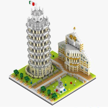 Tháp nghiêng Pisa - Leaning Tower of Pisa ( Lego Architecture )