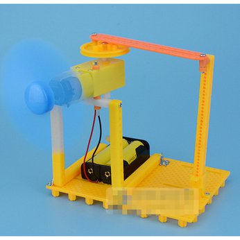 Quạt quay làm mát - đồ chơi STEM - đồ chơi mô hình - đồ chơi lắp ráp