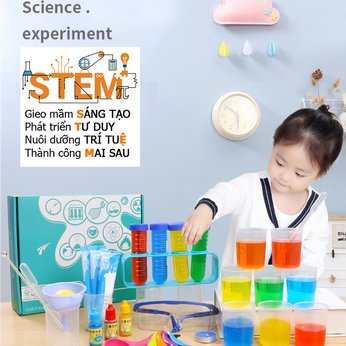 Bộ 92 thí nghiệm - đồ chơi STEM - đồ chơi thông minh - đồ chơi lắp ráp