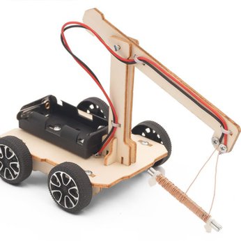Xe hút đinh đồ chơi STEM - đồ chơi khoa học - đồ chơi DIY