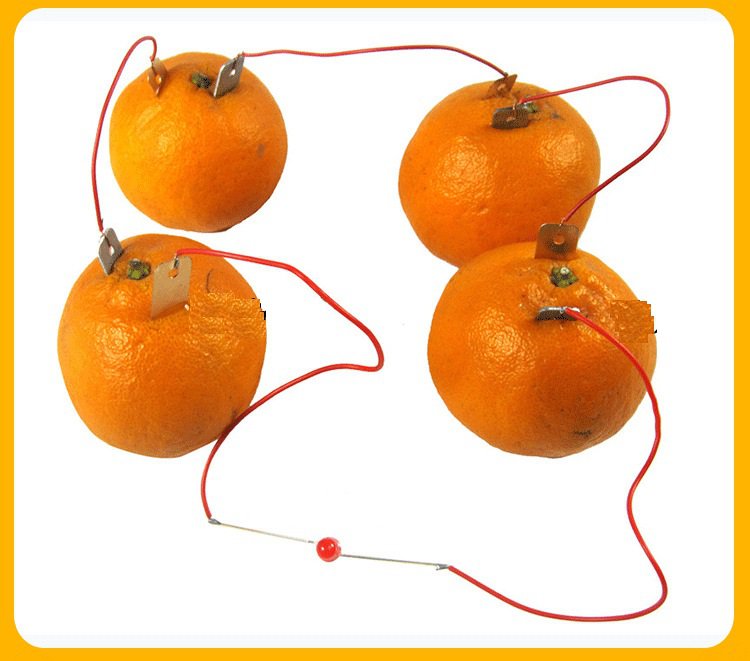 Pin điện hóa - pin quả chanh - pin trái cây ( STEM Trung Học )